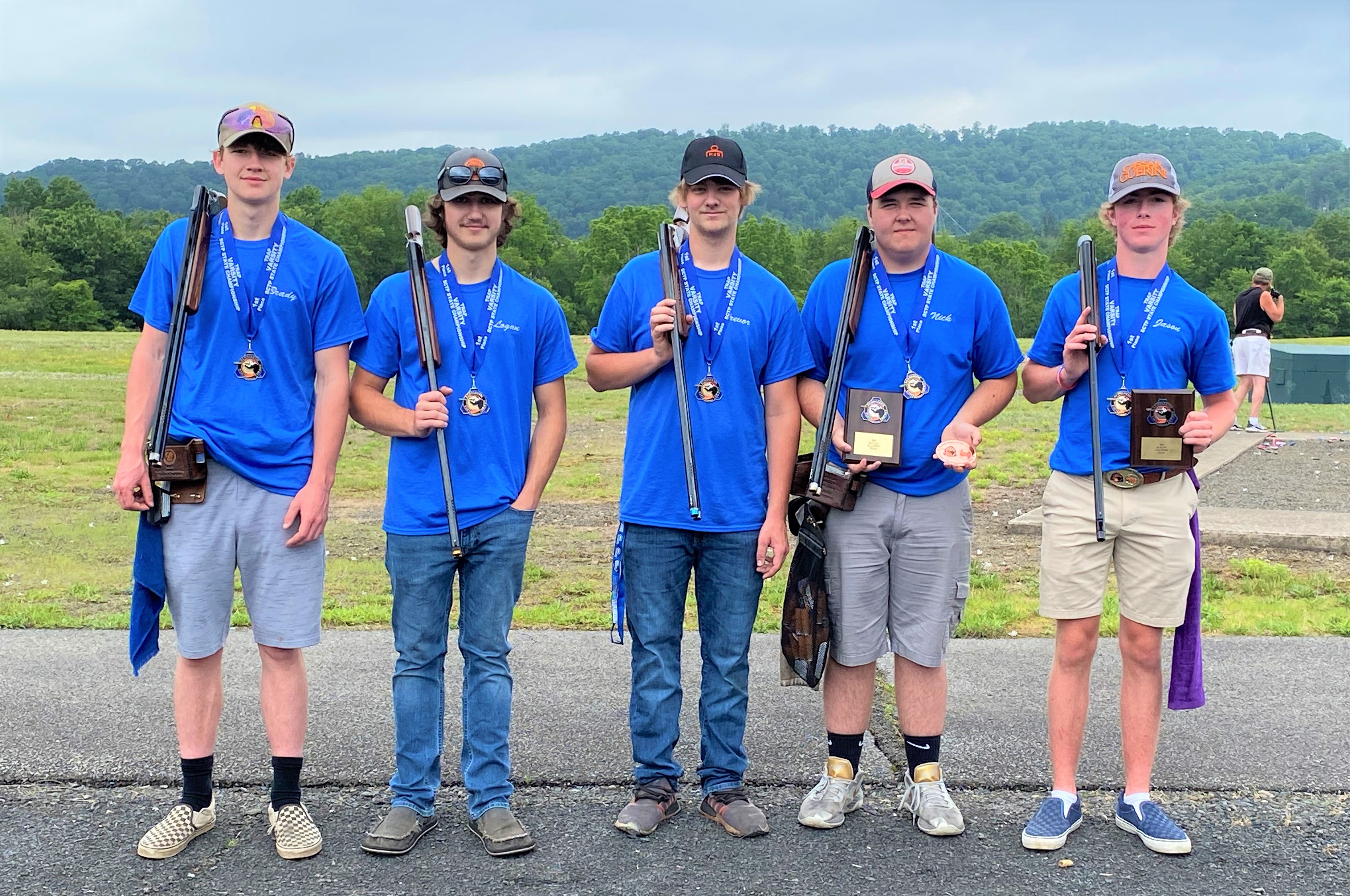 Williams Valley Trap Team Coach Thanks NRA Foundation